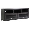 Modern TV Stand for TVs up to 62" Dark Brown - Wholesale Interiors - image 2 of 3