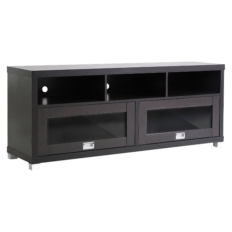 Modern TV Stand for TVs up to 62&#34; Dark Brown - Wholesale Interiors, 3 of 5