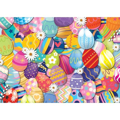 Brain Tree - Candy Egg 1000 Piece Puzzles for Adults-Jigsaw Puzzles-With 4 Puzzle Sorting Trays- Random Cut - 27.5"Lx19.5"W