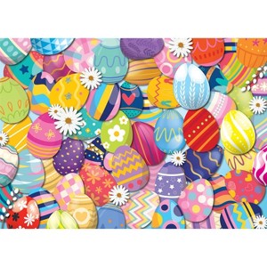 Brain Tree - Candy Egg 1000 Piece Puzzles for Adults-Jigsaw Puzzles-With 4 Puzzle Sorting Trays- Random Cut - 27.5"Lx19.5"W - 1 of 4