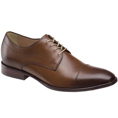 Johnston & Murphy Men's McClain Cap Toe Lace-Up Dress Shoe