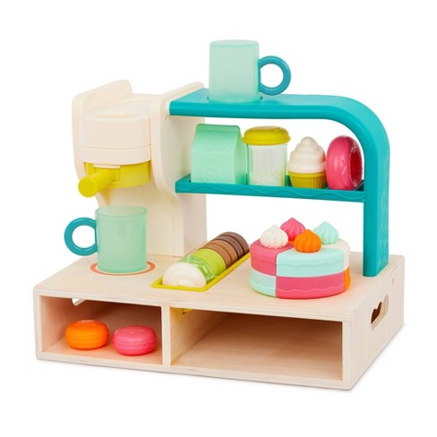 B. toys - Café & Bakery Pretend Play Set - Mini Chef - Coffee Shop Playset