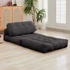 Mjkone Folding Sofa Bed, Convertible Sleeper Chair with Pillow - 3 of 4