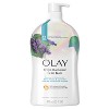 Olay Fresh Outlast Body Wash Birch Water & Lavender - 33 fl oz - 2 of 4