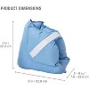 DMI Heel Cushion Protector Pillow to Relieve Pressure from Sores and Ulcers, Foot Pillow, FSA HSA Eligible, Adjustable in Size - 3 of 4
