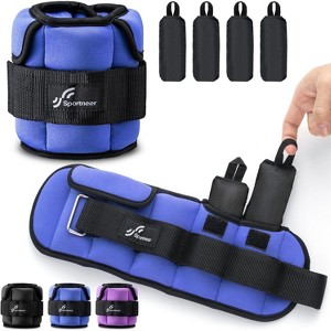 Adjustable Ankle Weights for Women and Men：1 Pair 1 2 3 4 6 7 8 10 - 1 of 4