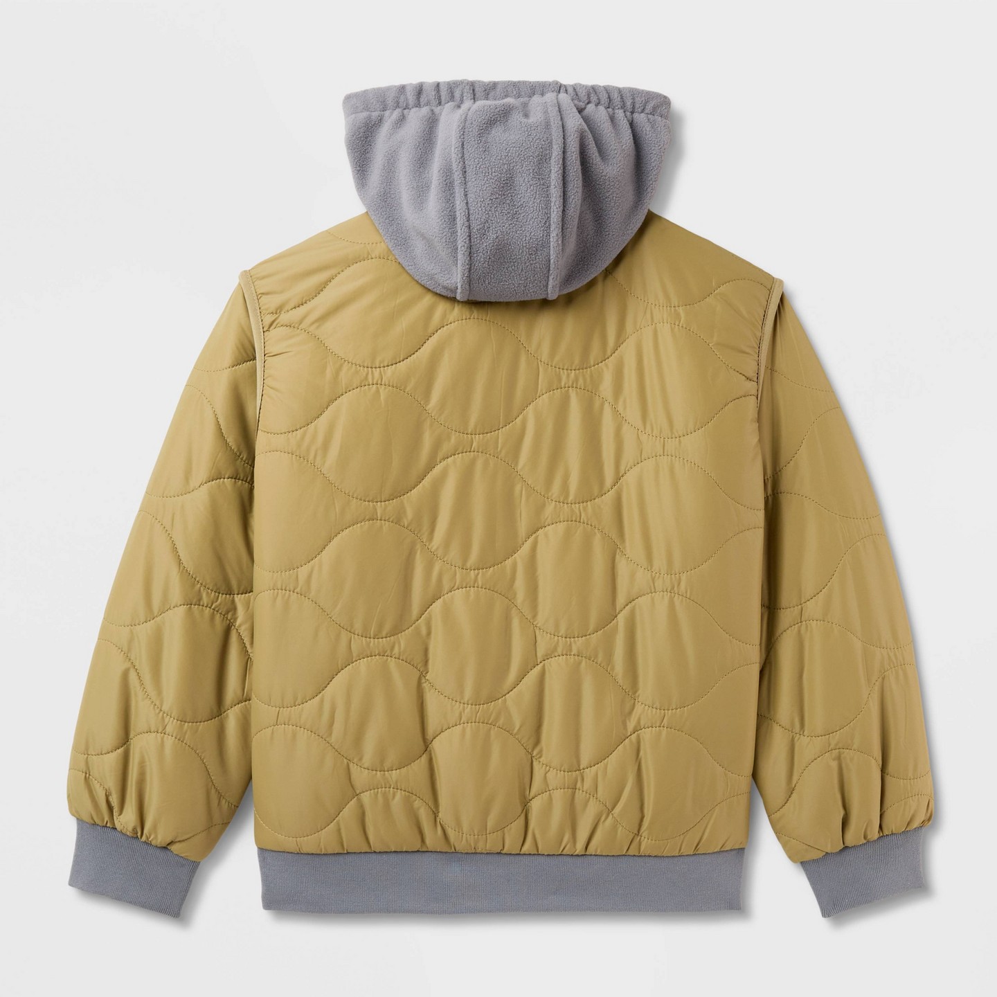 Детская куртка Cat & Jack Boys' 2-In-1 Jacket, цвет: Зелёный — фото 3
