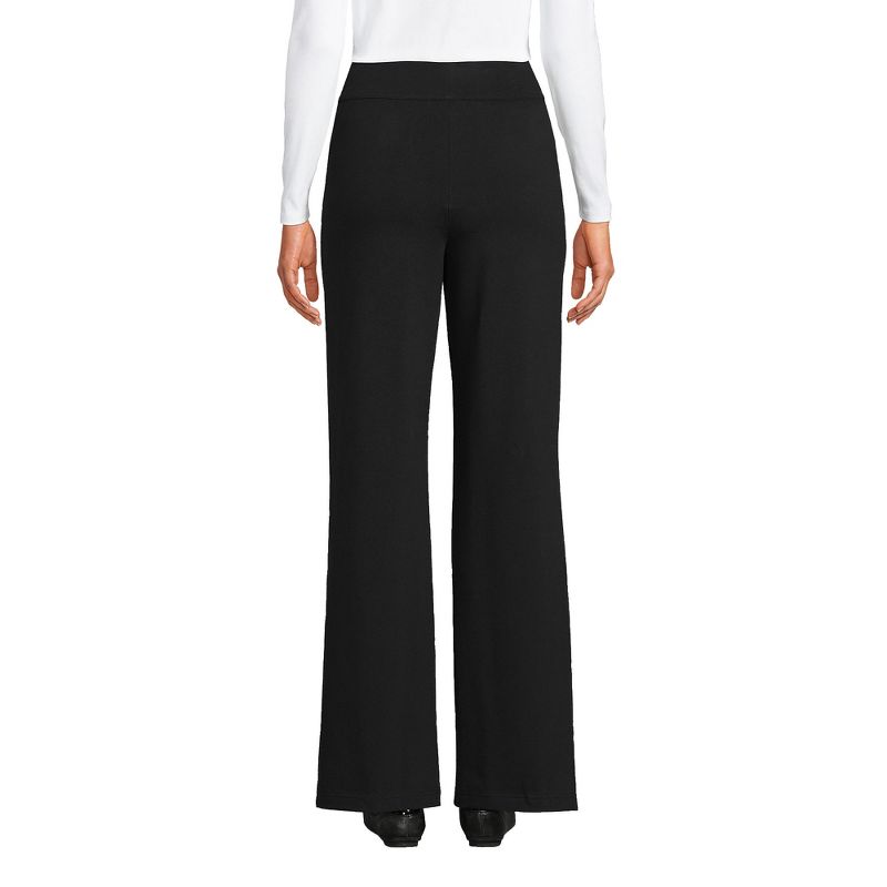 Lands' End Women's Starfish High Rise Wide Leg Pants, 2 of 6