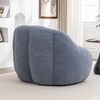 Cloud-soft memory foam bean bag with tufted design, perfect for compact living spaces. - 4 of 4