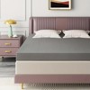 SEVOBAL Mattresses Extra Firm Mattress Topper High Density Foam for Back Support and Pressure Relief for Bedroom, Gray, 74"*54"*2" - 4 of 4