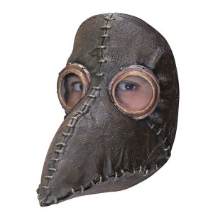 Ghoulish Adult Plague Doctor Costume Mask - 13 in. - Brown - 1 of 1