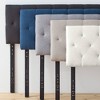 Emmie Adjustable Upholstered Headboard with Diamond Tufting - Brookside Home - 4 of 4