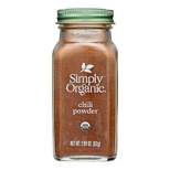 Simply Organic - Chili Powder - Organic - 2.89 oz