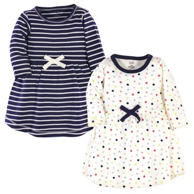 Touched By Nature Baby And Toddler Girl Organic Cotton Long-sleeve ...