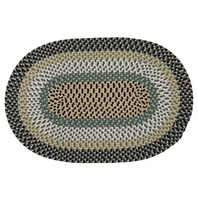 Colonial Mills Mendi Doormats - Black 45" x 70"