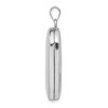 Black Bow Jewelry Sterling Silver 30mm Polished Rectangular Locket - 2 of 4