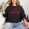 Simply Sage Market Women's Graphic Sweatshirt Little Bit Dramatic Arch - 2 of 3