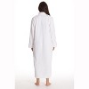 Just Love Womens Plush Zipper Lounger Solid Robe | Long Bathrobe Duster - 2 of 2