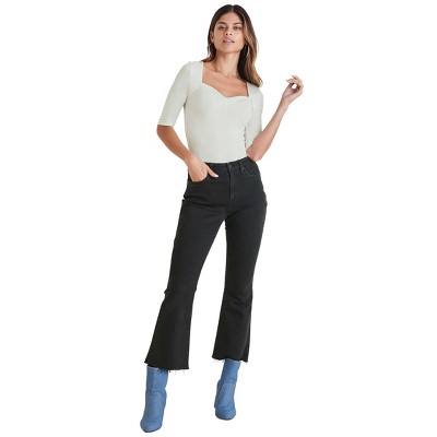 VENUS Womens Brigitte Kick Flare Jeans
