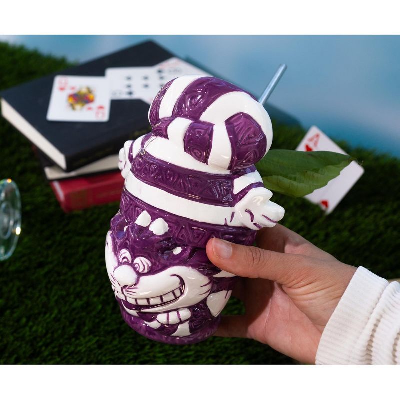 Beeline Creative Geeki Tikis Disney Alice in Wonderland Cheshire Cat Ceramic Mug | Hold 13 Ounces, 5 of 9