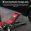 Low Profile Floor Jack(8000lbs),Heavy Duty Hydraulic Jack for Car with Dual Piston Pump,3.94"-20.98" Lift Range, Car Maintenance for Various Vehicles - 2 of 4