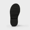 Toddler Girls' Evie Lug Sole Ankle Boots - Cat & Jack™ Black - 4 of 4