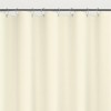GoodGram The Clean Home Collection Heavy Duty Odorless & Non-Toxic Ivory Cream Colored PEVA Shower Curtain Liner - 3 of 3