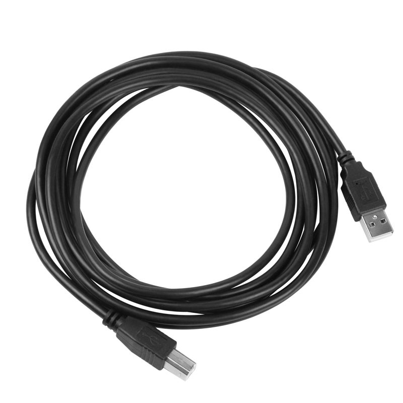 Insten 10ft USB A to USB B Printer Cable, USB 2.0 Type A Male to Type B Male Printer Scanner Cable Cord for HP Epson Canon, 3 of 7