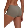 INSPIRE CHIC Women's High Waist Seamless Boyshorts Elastic Waistband Ice Silk Breathable Comfy Shorts - 2 of 4