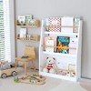 LIVAREEmlen 3 Tier Book Shelf,Book Rack, Helps Keep Bedrooms, Playrooms, and Classrooms Organized - 2 of 4