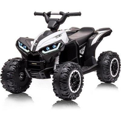 12V Kids Ride On ATV, 4 Wheeler Electric Vehicle for Toddlers, Battery Powered Motorized Quad Toy Car