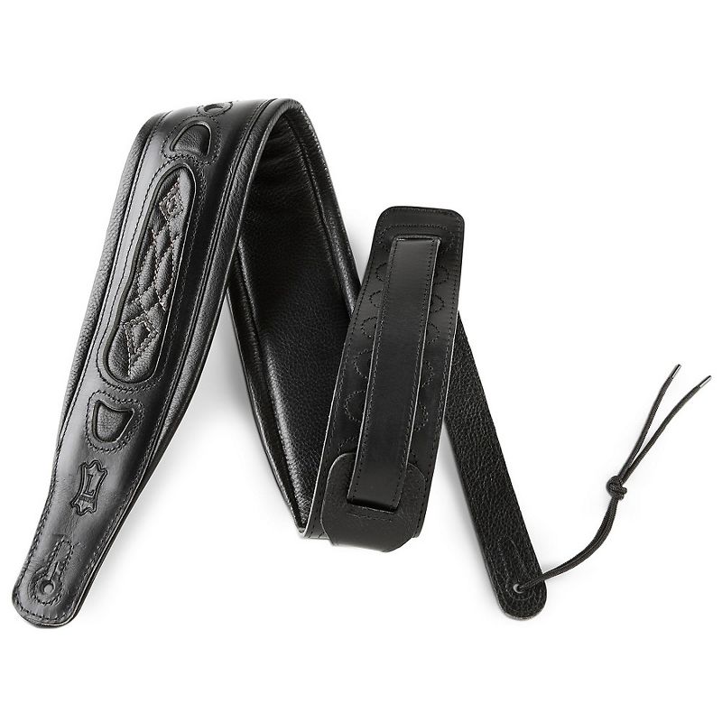 Levy's Classic Padded leather guitar strap, 1 of 6