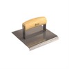 Bon Tool 12-445 Edger - Stainless Steel 6-inch X 6-inch - 3/8-inch Radius X 1/2-inch Lip Wood Handle - 2 of 2