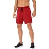 Anna-Kaci Active Men's Lightweight Quick-Dry Shorts with Elastic Drawstring Waist and Side Pockets - 2 of 4