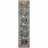 Unique Loom Narenj Birmingham Floral Indoor Woven Fringe Area Rug - 2 of 4