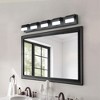 DOMETOUR Modern Bathroom Vanity Lighting 5-Light LED Vanity Lights Over Mirror Bath Wall Lighting - 4 of 4