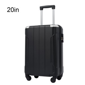 Hardshell Suitcase With Lightweight TSA Approved Locks And 3-level Telescopic Handle Swivel Suitcase Travel Luggage With Expandable Function - 1 of 4