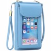 FATMOON Women's Touch Screen Crossbody Cell Phone Bag, Trendy Multifunctional Fashion Simple Single Shoulder Mini Bag - 2 of 4