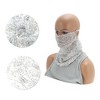Unique Bargains Rose Print Earloop Neck Gaiter 1 Pc - 4 of 4