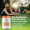 Genius Super Greens – Nootropic Superfood Powder with Organic Spirulina, Kale, Spinach, Lion’s Mane & Antioxidants - 3 of 4