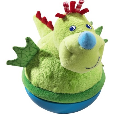 HABA Roly Poly Dragon Soft Wobbling & Chiming Baby Toy