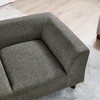 Gulches Large Dog Sofa with Backrest, Armrests and Short Legs in Dark Gray - 3 of 4