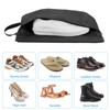 Unique Bargains Nylon Waterproof Portable Lightweight Shoe Bags for Travel 3 Pcs - 4 of 4