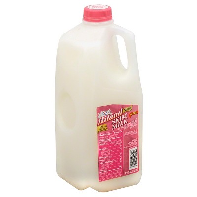 Hiland Skim Milk - 0.5gal