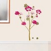 Slickblue Vivid Flowers Vinyl Wall Decal 19.5"x27.0" – Colorful Flower Stickers for Living Room & Bedroom - 3 of 3