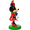 Kurt Adler Disney Minnie Mouse with Antlers and Present Plastic Nutcracker, 6" - 2 of 4