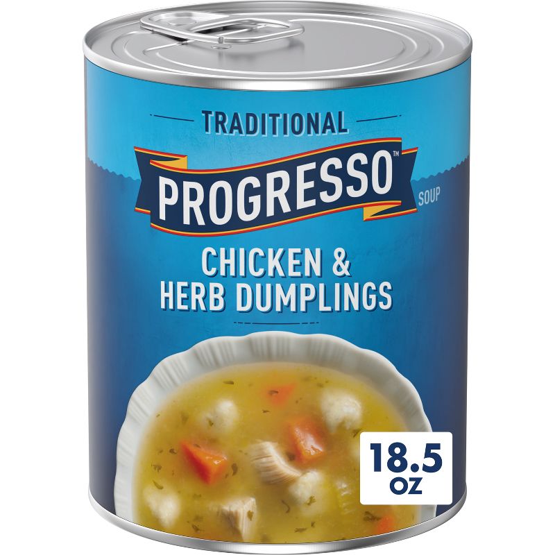 Progresso Traditional Chicken &#38; Herb Dumpling Soup - 18.5oz, 1 of 11