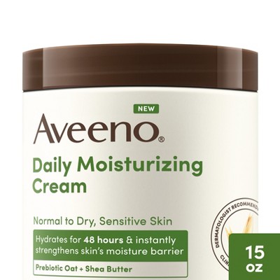 Aveeno Daily Moisturizing Cream - Fragrance Free - 15oz