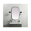 Elegant Lighting Metal Frame Oval Mirror 24x40 - 2 of 4