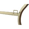 NicBex 30"x35" Bathroom Mirror,Rectangular Vanity Mirror with 2 Wavy Sides,Metal Framed,Wall Mirror for Bathroom,Living Room,Bedroom - 4 of 4